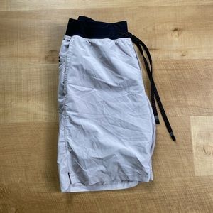 Fabletics Light Grey Franchise Short